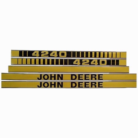 Aftermarket Hood Decal Set JD4240